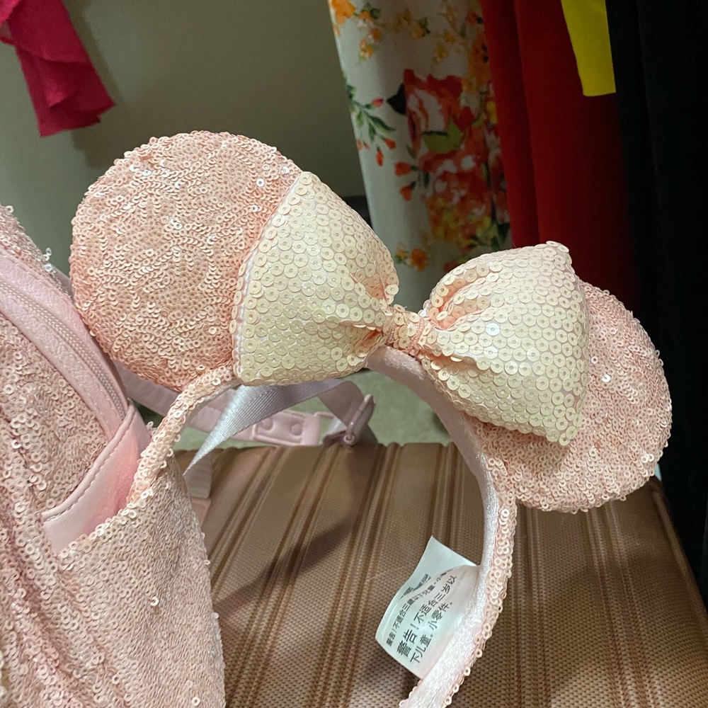 Disney Parks LoungeFly Millennial Pink + Ears